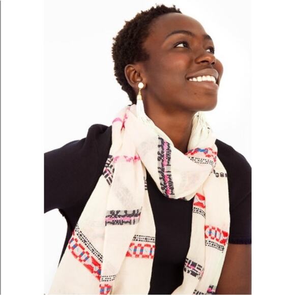 Stella & Dot Cora Multicolor Lightweight Scarf, EUC, One size, MSRP $69 - Picture 4 of 11